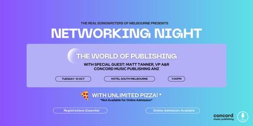 RSOM Networking Night // The World of Publishing with Concord Music Publishing ANZ
