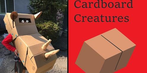 Cardboard Creatures- School Holiday Program 