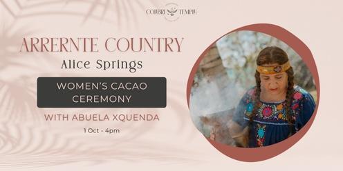 Arrernte Country ✧ Women's Cacao Ceremony with Grandmother Xquenda