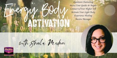 Energy Body Activation with Messages & Healing with Sheela Meduri after the Fair in Lynnwood