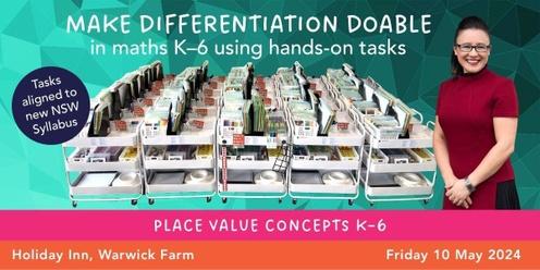 Make Differentiation Doable with Anita Chin | Place value | Warwick Farm