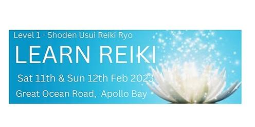 LEARN REIKI - Level 1 - Shoden - Usui Reiki - AWAKEN