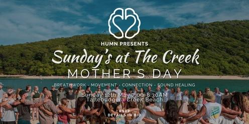 Sunday's @ The Creek - Mother's Day