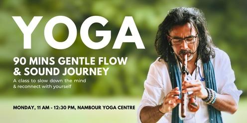 90 Mins Gentle Yoga Flow & Sound Journey - Sunshine Coast