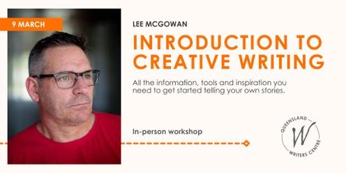 Introduction To Creative Writing with Lee McGowan