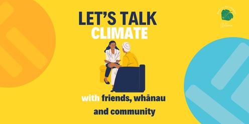 Upper Hutt Let's Talk Climate Workshop