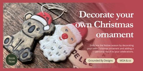 Decorate your own Christmas ornaments at MOA