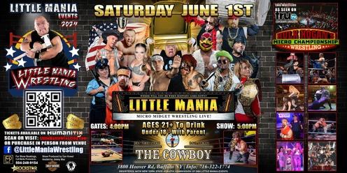 Buffalo, NY - Little Mania Micro Wrestling presents: Micro Agression!