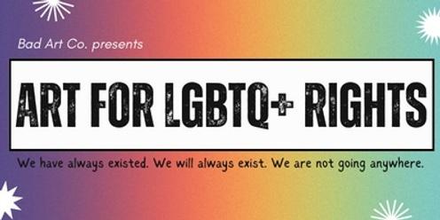 Art for LGBTQ+ Rights with TJ Mundy & Shady Kimzey