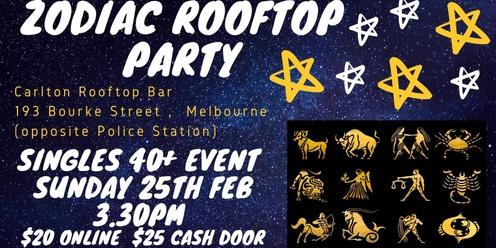 Single Over 40 | Zodiac Rooftop Party | Melbourne | Matching Cards | Singles Meetup | Social 