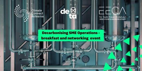Decarbonising SME Operations - breakfast and networking