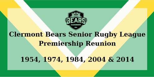 Clermont Bears Premiership Reunion - All the Fours