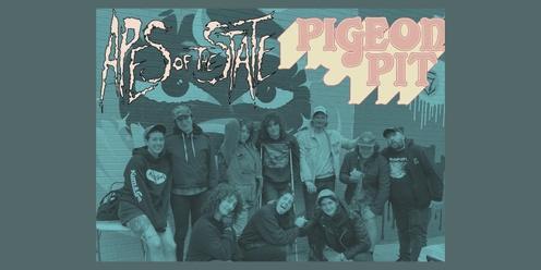 Apes Of The State (USA) & Pigeon Pit (USA)  - Double-headline Australian Tour