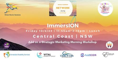 Central Coast Whole Warrior Network ImmersION - professional disAbility networking lunch