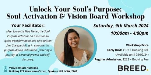 Unlock Your Soul's Purpose: Soul Activation & Vision Board Workshop 