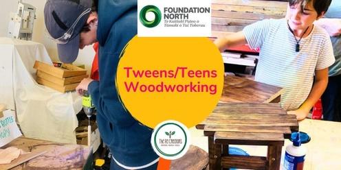 Tween/ Teen Woodworking (Make a Stool & Free Design), West Auckland's RE: MAKER SPACE Wed 17 Jan10-4