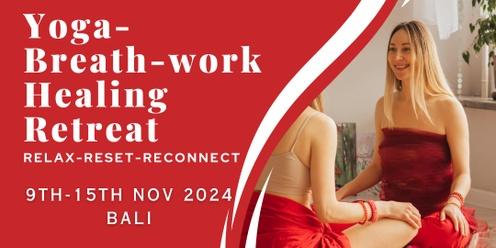 Yoga-Breath-work-Healing Retreat in Bali November 2024