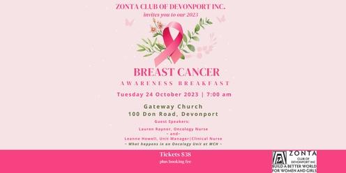 Zonta's Breast Cancer Awareness Breakfast