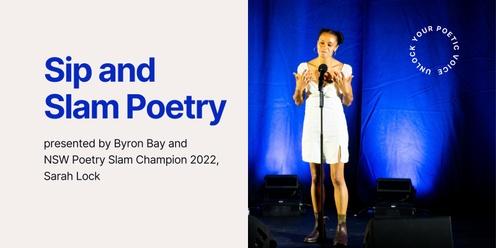 Sip and Slam Poetry with Sarah Lock