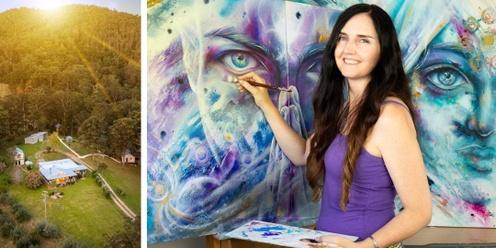 "Visionary Art Exhibition" at Yulo Kopa Retreat Centre in Hastings Valley (Port Macquarie)
