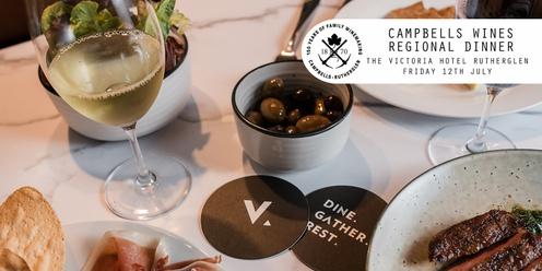 Campbells Regional Wine Dinner 2024