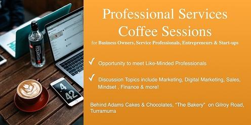 Professional Services Coffee Session - Practise Your Pitch