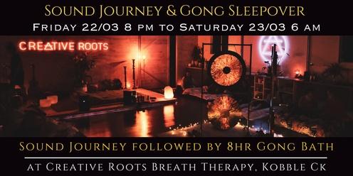 Sound Journey & Gong Sleepover 