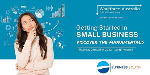 Getting Started in Business - In Person Workshop
