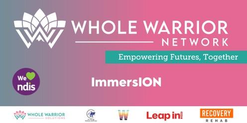 Western Sydney Whole Warrior Network ImmersION - professional disability networking luncheon June 2023