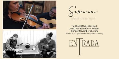Sionna & Entrada Live at Fairfield House, Nelson