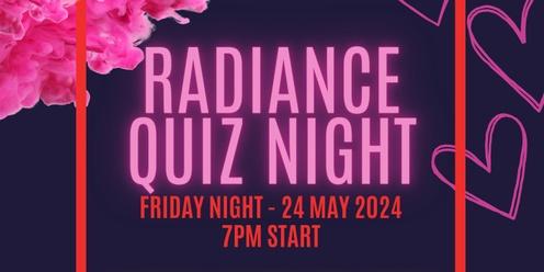 Radiance Quiz Night at Shelter Brewing Co