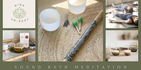 Mind EMbody - Sound Bath Meditation Class