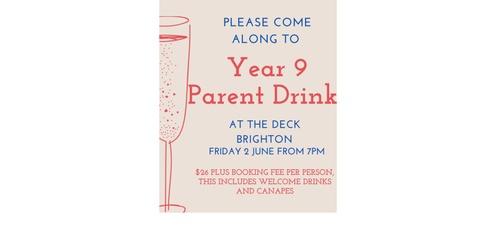 CGS Year 9 Parent Drinks
