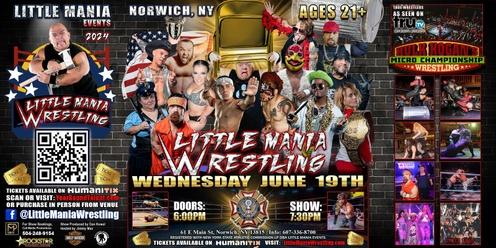 Norwich, NY -- Little Mania Events Presents: Little Person Wrestling Round 2!
