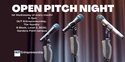 QUT Entrepreneurship Open Pitch Night