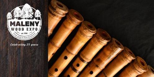 Make Your Own Bamboo Flute Workshop | Maleny Wood Expo 2024
