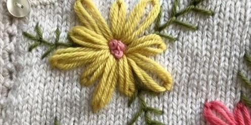 Wool Embroidery with Meridy Scott