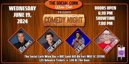 Comedy Night at The Social Cork Wine Bar