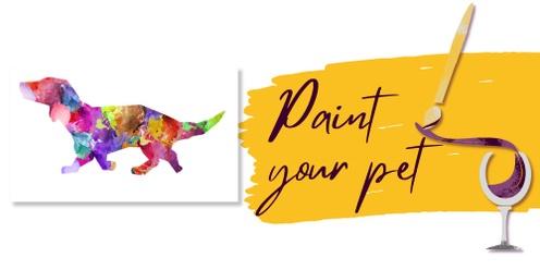 Paint your Pet ~ Paint & Sip | Outpour Studio, Berwick
