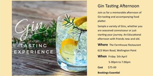 Rotary Club of Wellington Point Gin Tasting Experience