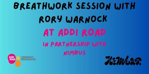 Breathwork Session with Rory Warnock at Addi Road