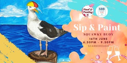 Squawky Buoy  - Sip & Paint @ Scarborough Beach Bar
