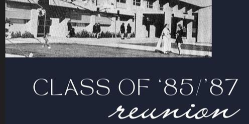 Merici College Class of 1985/1987 Reunion