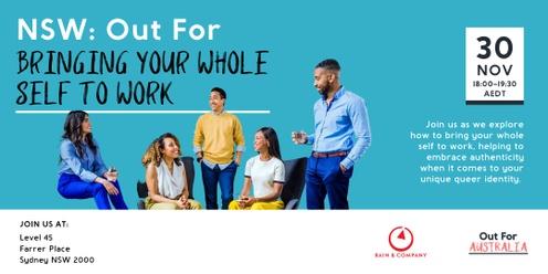 Out For - Bringing Your Whole Self to Work