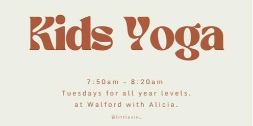 Term 4 Kids Yoga Reception - Year 5 (casual class)