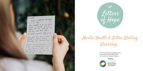 Letters of Hope - Mental Health & Letter Writing Workshop - Queensland Mental Health Week 2023