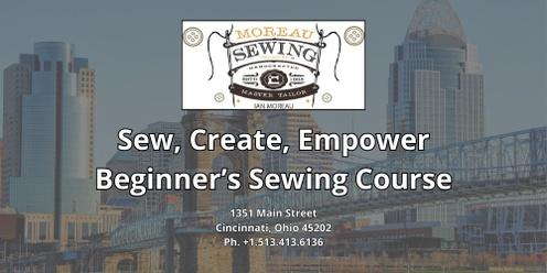 Beginner's Sewing Course: Sew, Create, Empower