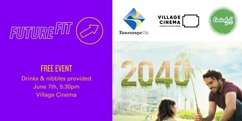 FutureFit x TCC Community Activation - '2040' Movie Screening