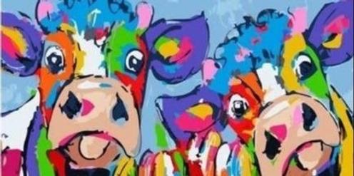 Kyogle Paint and Sip Colourful Cows