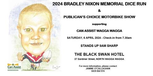 2024 Bradley Nixon Memorial Motorcycle Dice Run & Publican's Choice Motorbike Show supporting Can Assist Wagga Wagga